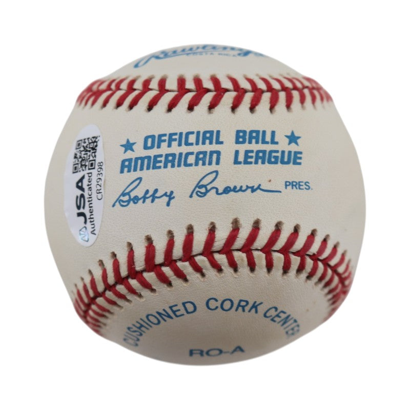 Don Mattingly New York Yankees Autographed OAL Baseball JSA COA