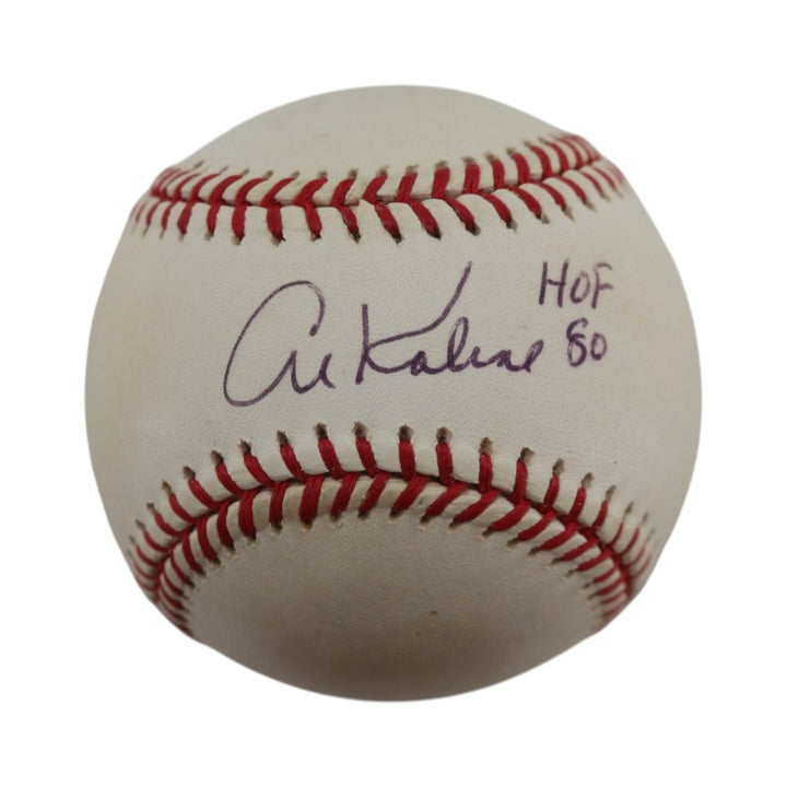 Al Kaline Detriot Tigers Autographed Inscribed OAL Baseball JSA COA