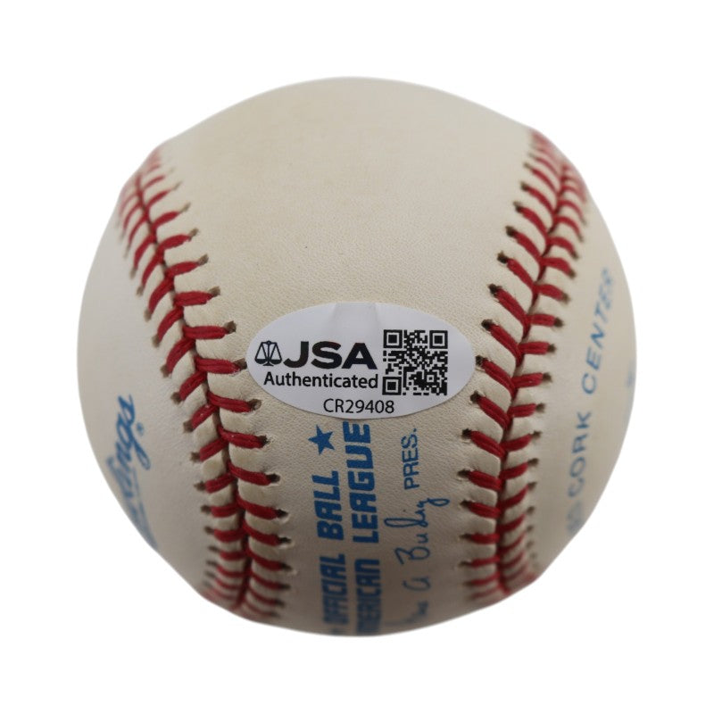 Al Kaline Detriot Tigers Autographed Inscribed OAL Baseball JSA COA