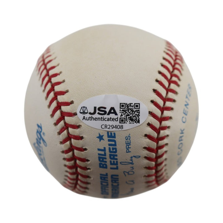 Al Kaline Detriot Tigers Autographed Inscribed OAL Baseball JSA COA