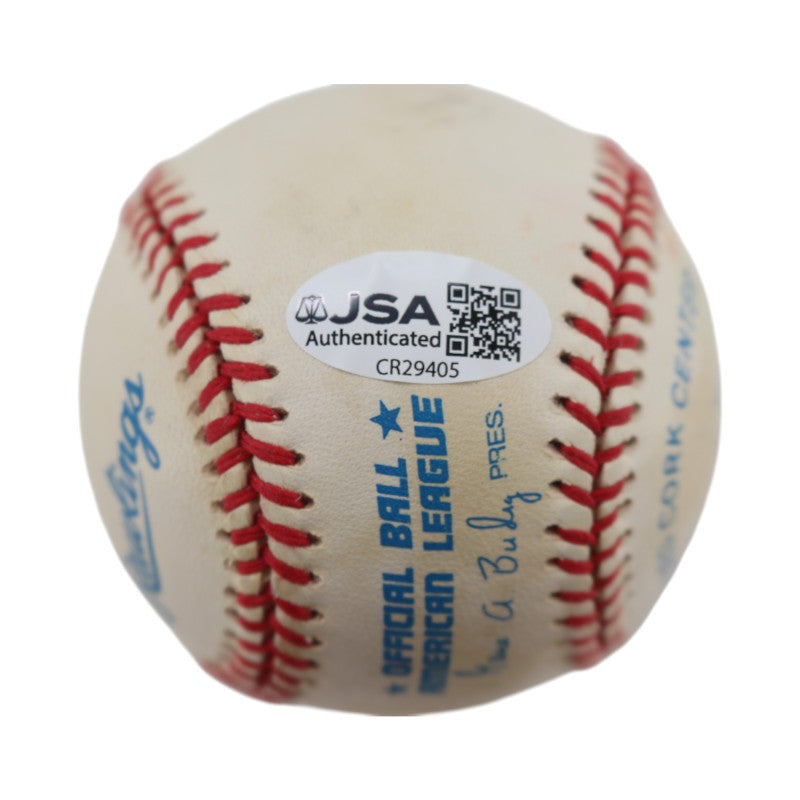 Yogi Berra New York Yankees Autographed OAL Baseball JSA COA