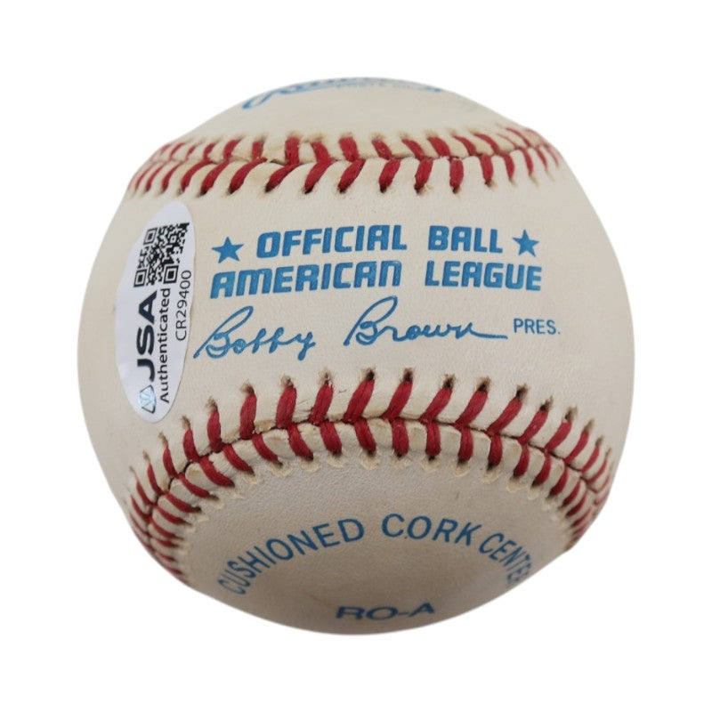 Don Mattingly New York Yankees Autographed OAL Baseball JSA COA