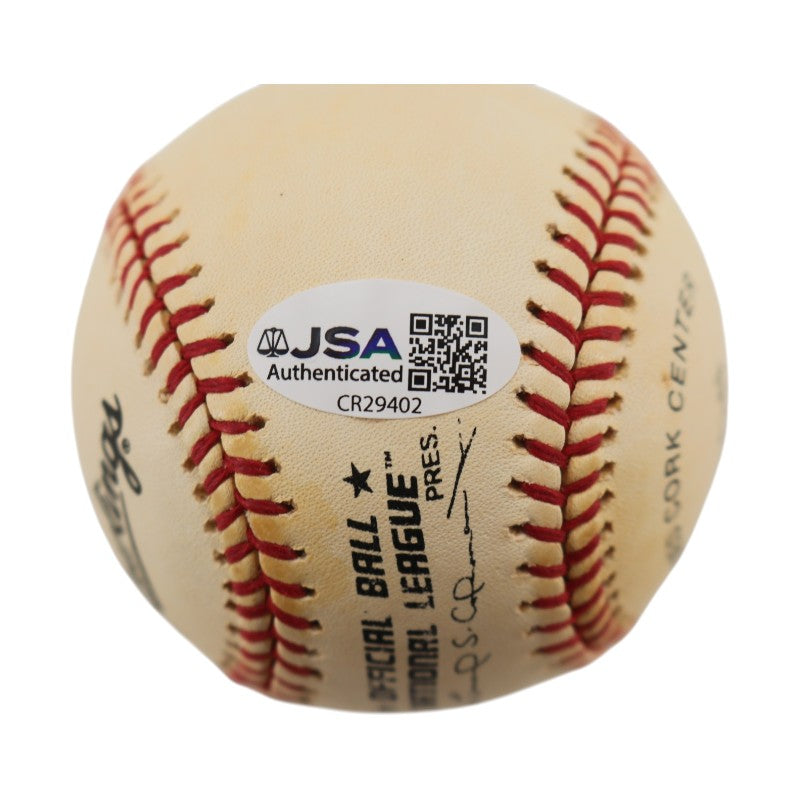 Phil Niekro Atlanta Braves Autographed Inscribed ONL Baseball JSA COA