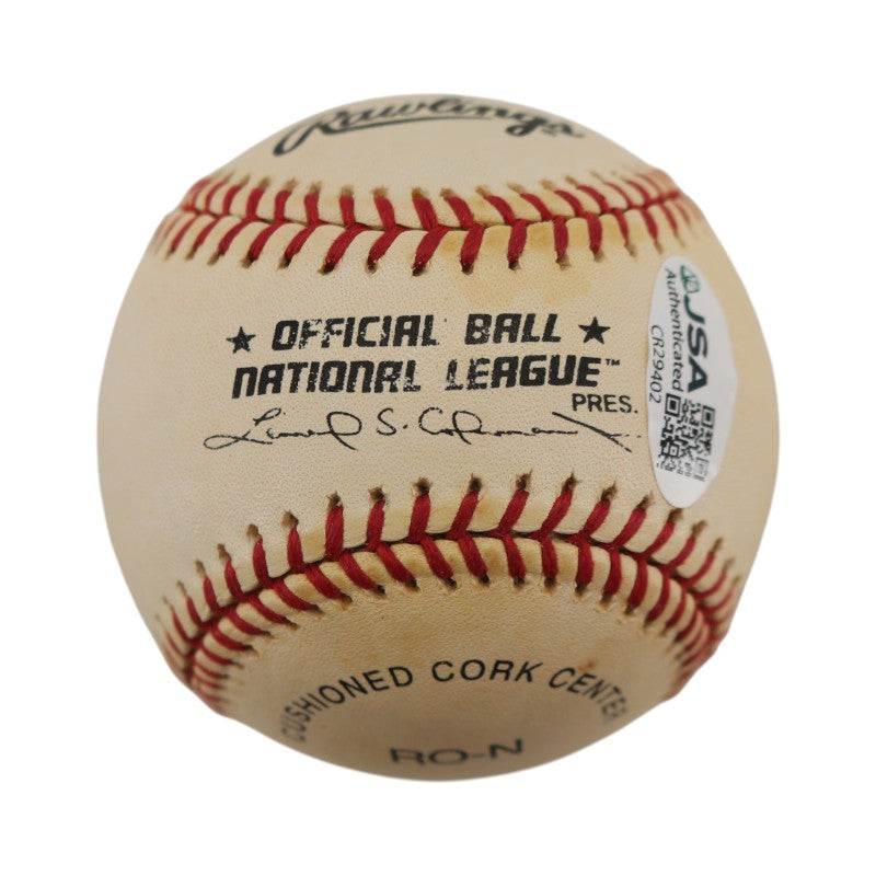 Phil Niekro Atlanta Braves Autographed Inscribed ONL Baseball JSA COA