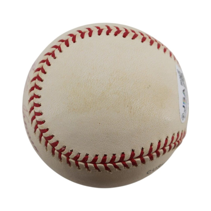 Bobby Thomson Ralph Branca New York Giants Dual Signed ONL Baseball JSA COA