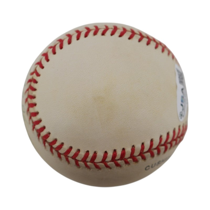 Bobby Thomson Ralph Branca New York Giants Dual Signed ONL Baseball JSA COA (2