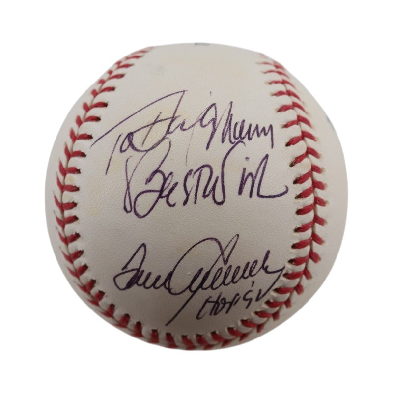 Tom Seaver New York Mets Personalized Rusty Staub Foundation OMLB Baseball JSA COA