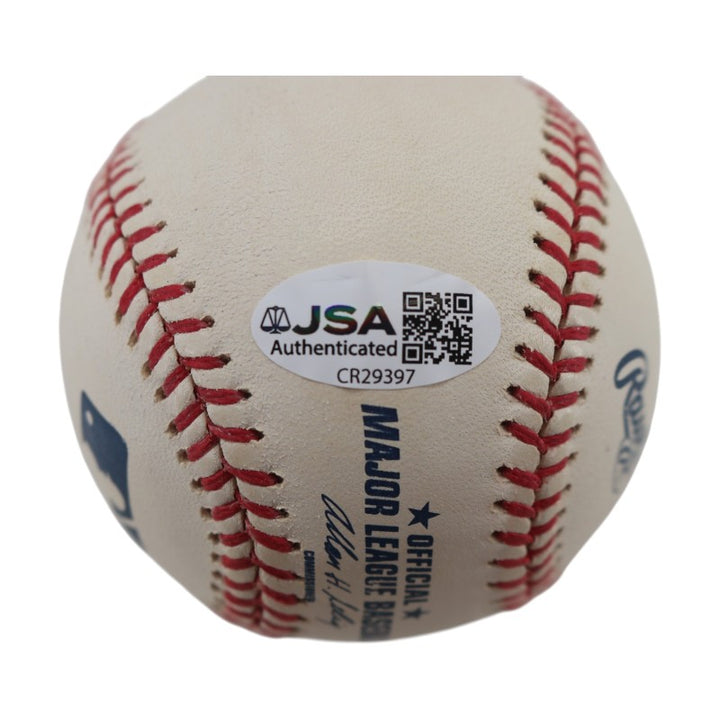 Rusty Staub New York Mets Autographed Rusty Staub Foundation OMLB Baseball JSA COA