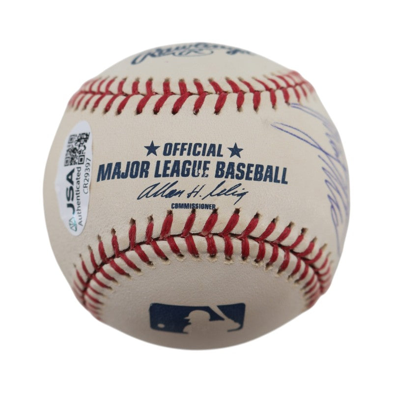 Rusty Staub New York Mets Autographed Rusty Staub Foundation OMLB Baseball JSA COA