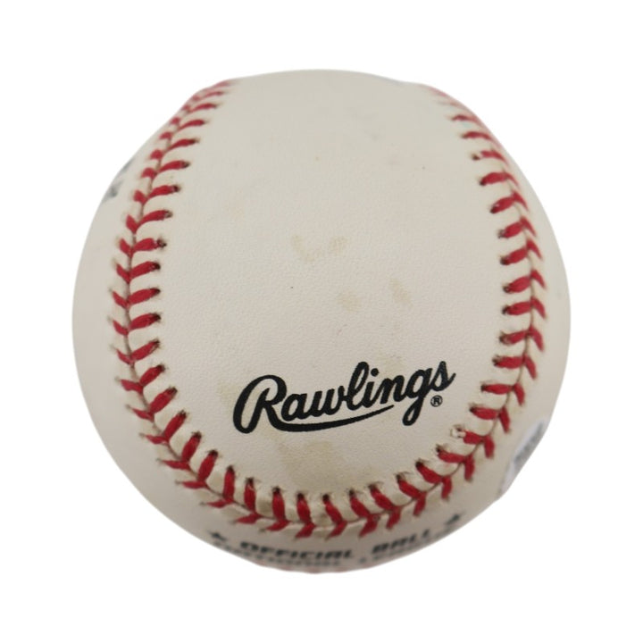 Rusty Staub New York Mets Autographed NY Police & Fire ONL Baseball JSA COA