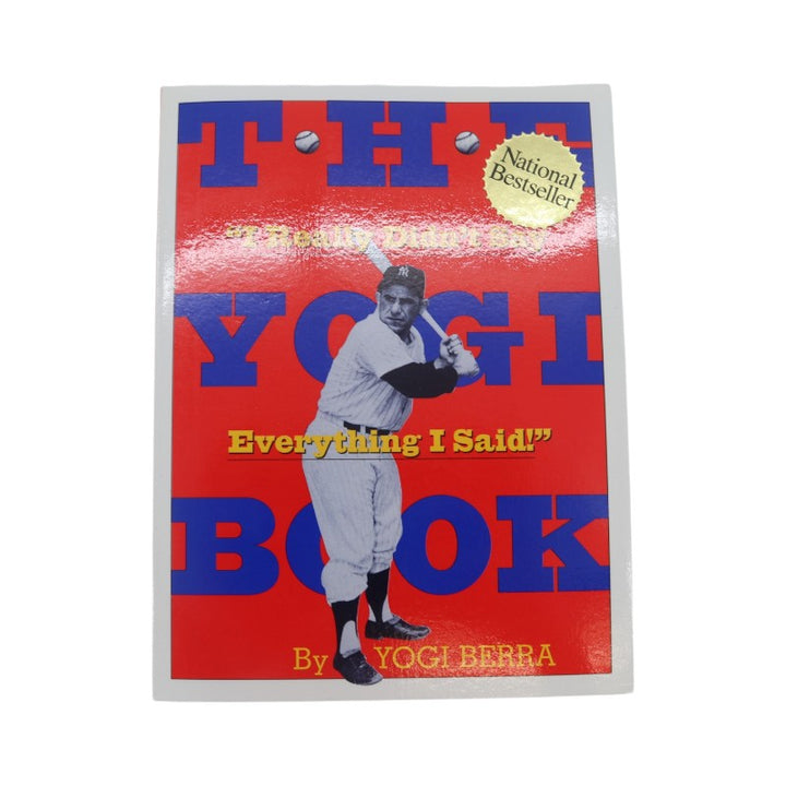 Yogi Berra New York Yankees Autographed The Yogi Book JSA COA