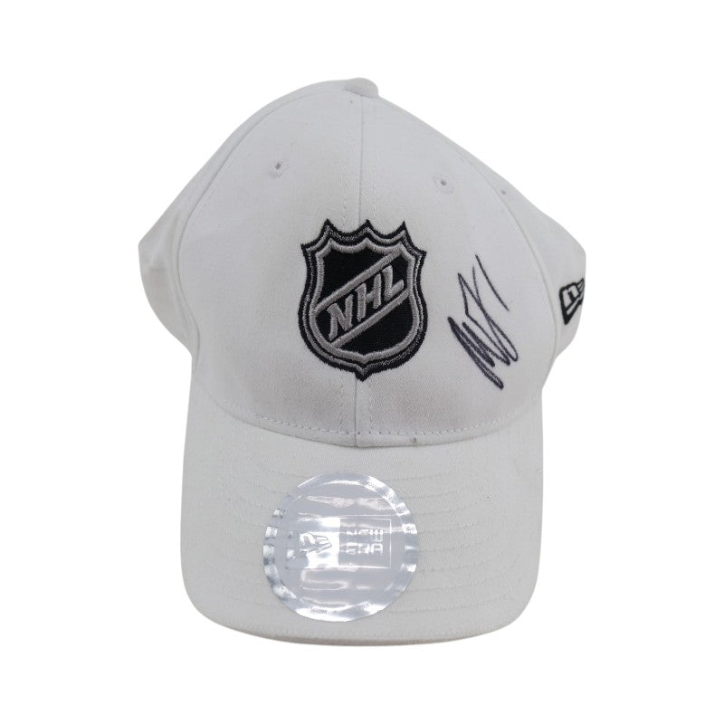 Roberto Luongo Vancover Canucks Autographed White NHL Velcro Hat JSA COA