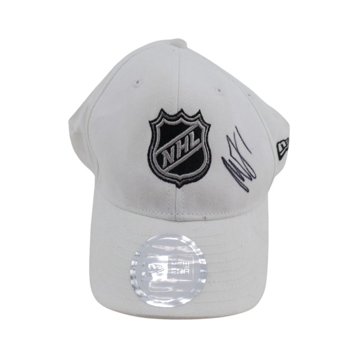 Roberto Luongo Vancover Canucks Autographed White NHL Velcro Hat JSA COA