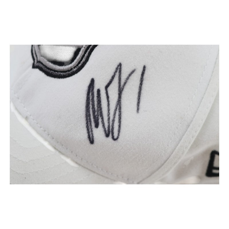 Roberto Luongo Vancover Canucks Autographed White NHL Velcro Hat JSA COA