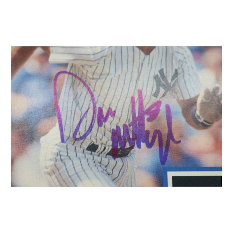 Don Mattingly Yankees Autographed MBIA Invitational September 14,1992 Program JSA COA