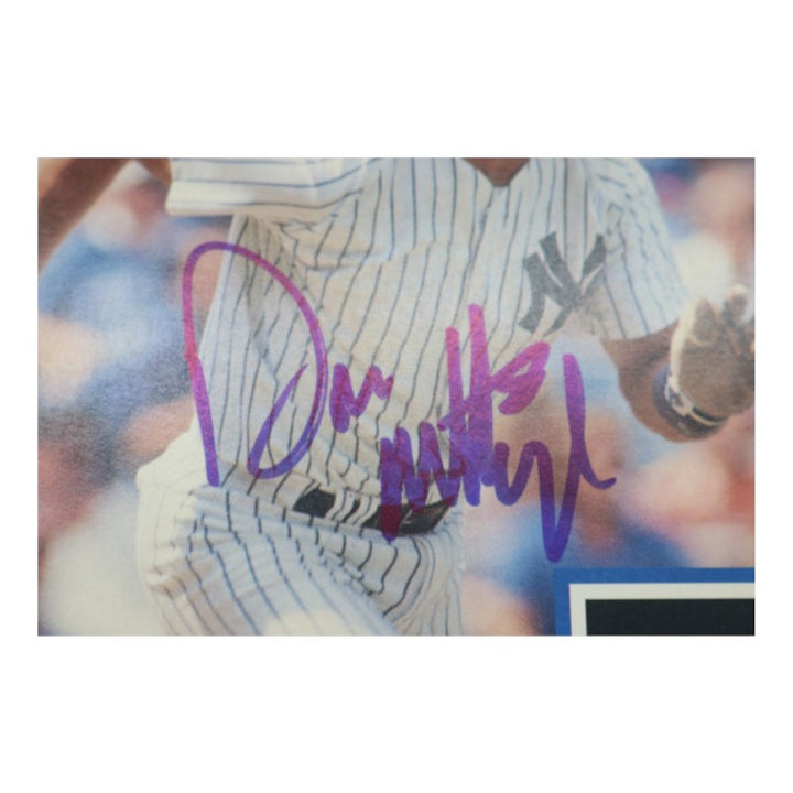 Don Mattingly Yankees Autographed MBIA Invitational September 14,1992 Program JSA COA