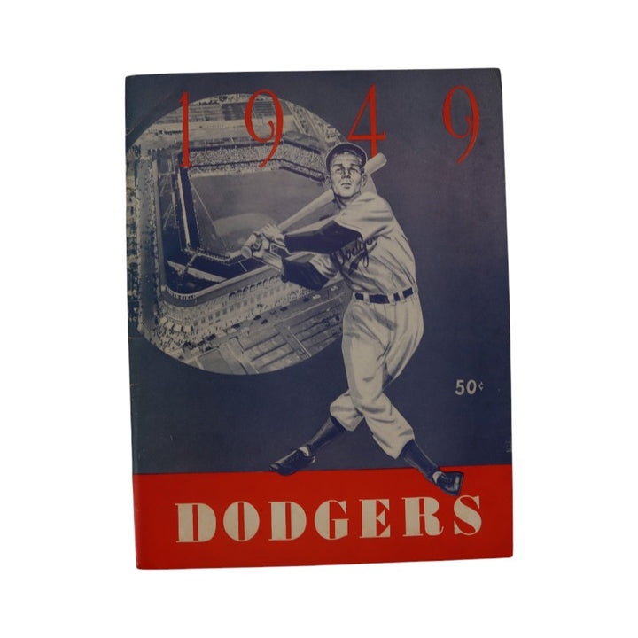 1949 Brooklyn Dodgers 9x11 Yearbook