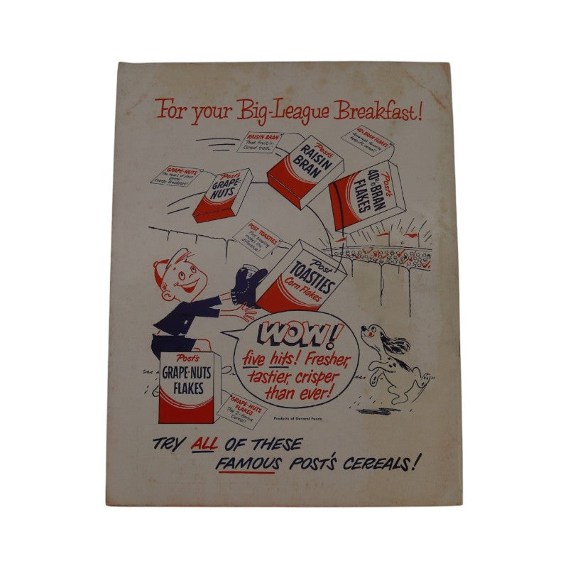 1949 Brooklyn Dodgers 9x11 Yearbook