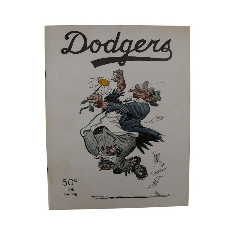1951 Brooklyn Dodgers 9x11 Yearbook