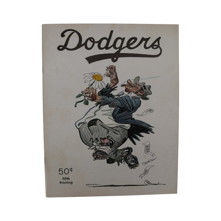 1951 Brooklyn Dodgers 9x11 Yearbook