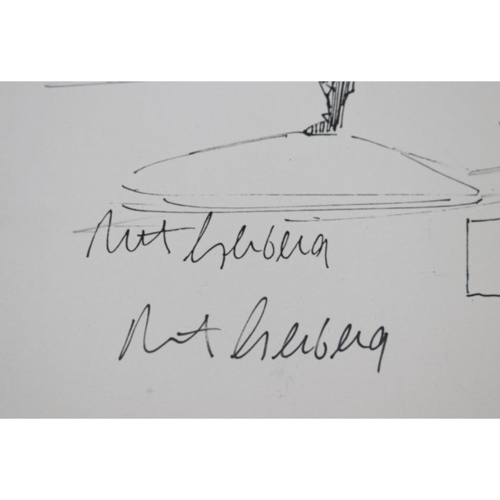 Thomson Schaap Gerberg Multi Signed The Pitch Revisted 11x14 Print JSA COA