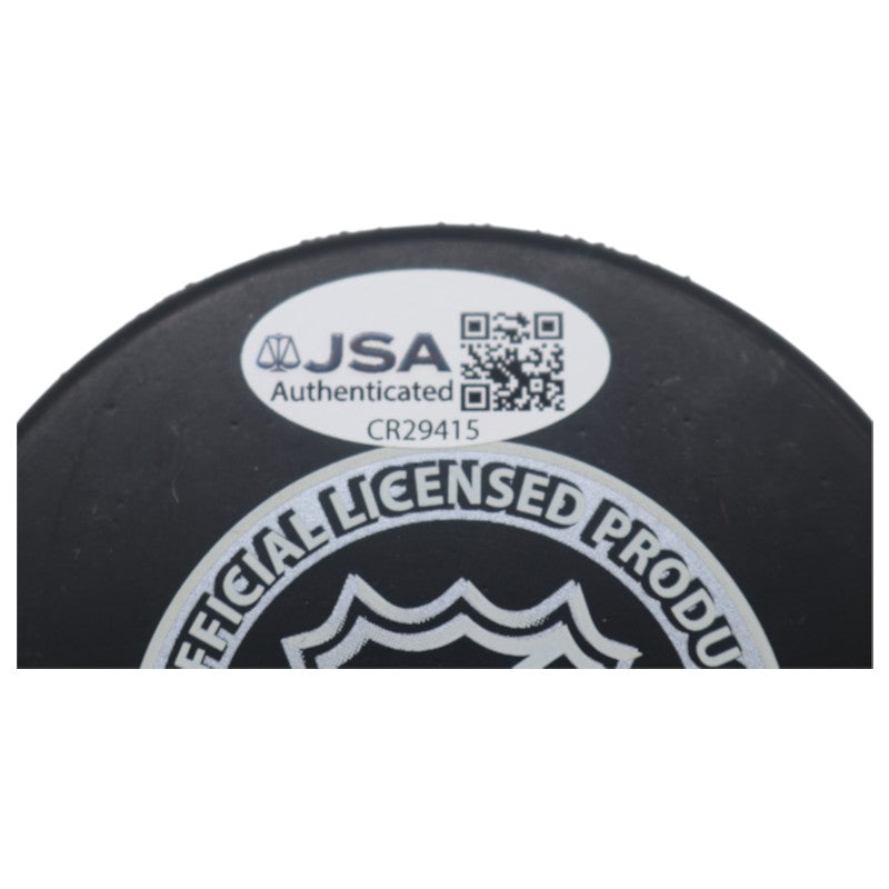 Mike Modano Dallas Stars Autographed NHL Hockey Puck JSA COA