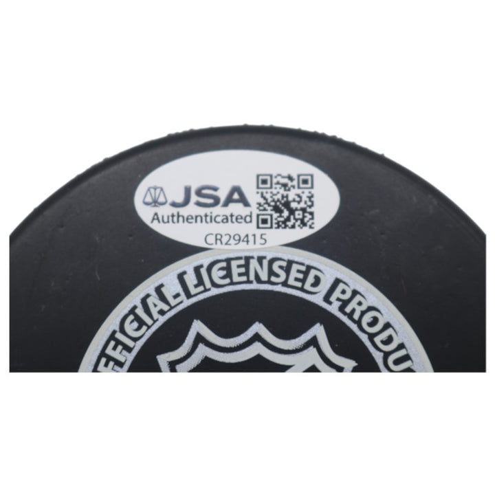 Mike Modano Dallas Stars Autographed NHL Hockey Puck JSA COA