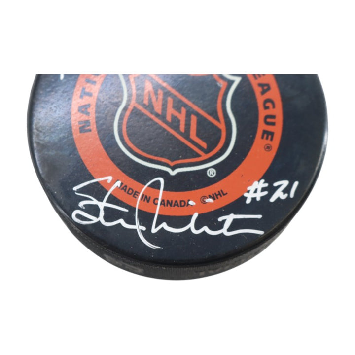 Rod Gilbert Steve Mikia New York Rangers Dual Signed Hockey Puck JSA COA