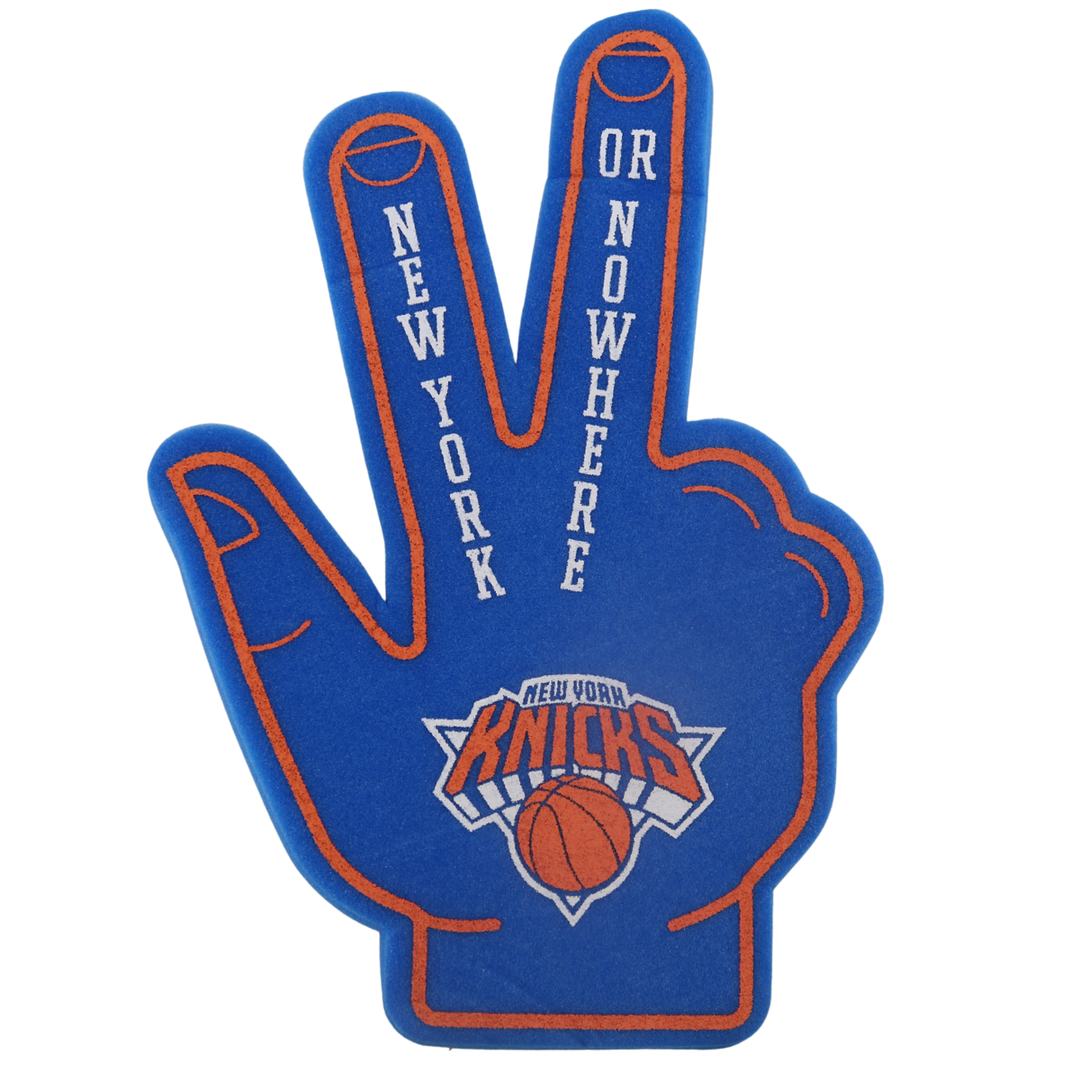 Jalen Brunson New York Knicks New York Or Nowhere Foam Finger