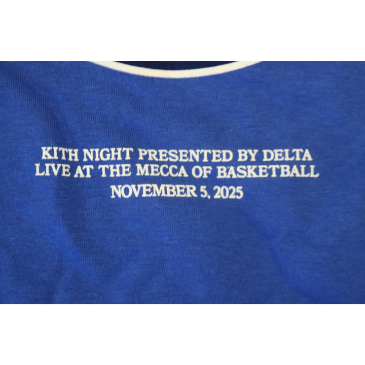 New York Knicks x Kith Night Blue Retro Logo T-Shirt MSG XL 2025