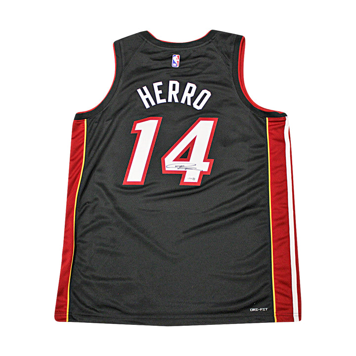 Tyler Herro Miami Heat Autographed Icon Edition Nike Swingman Jersey JSA COA