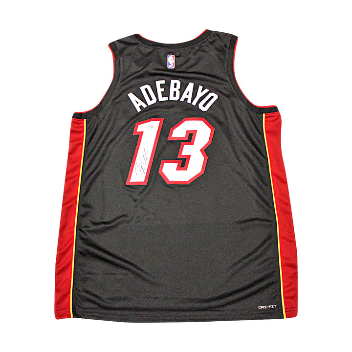 Bam Adebayo Miami Heat Autographed Icon Edition Nike Swingman Jersey JSA COA