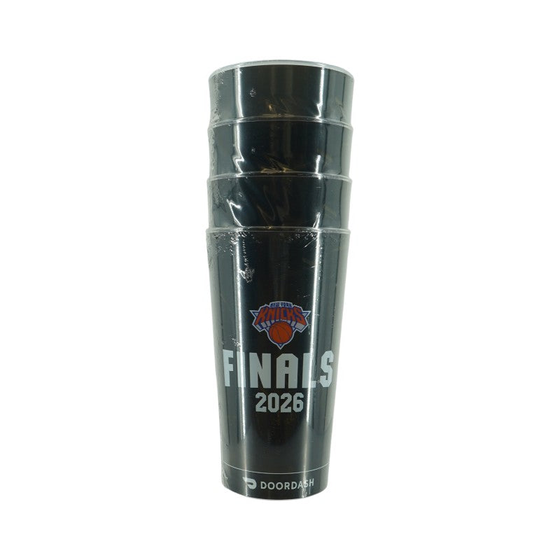 New York Knicks 2026 NBA Finals Official MSG Souvenir Collectors Cup 4 Pack