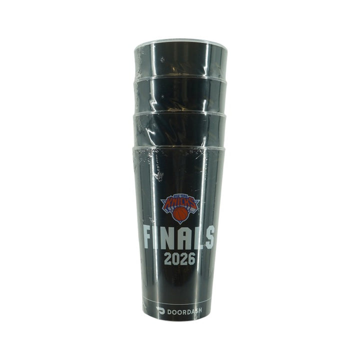 New York Knicks 2026 NBA Finals Official MSG Souvenir Collectors Cup 4 Pack