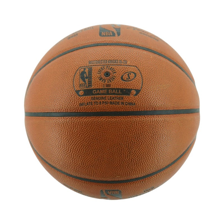 2019-20 Westchester Knicks G League Game Used Spalding Official Game Basketball