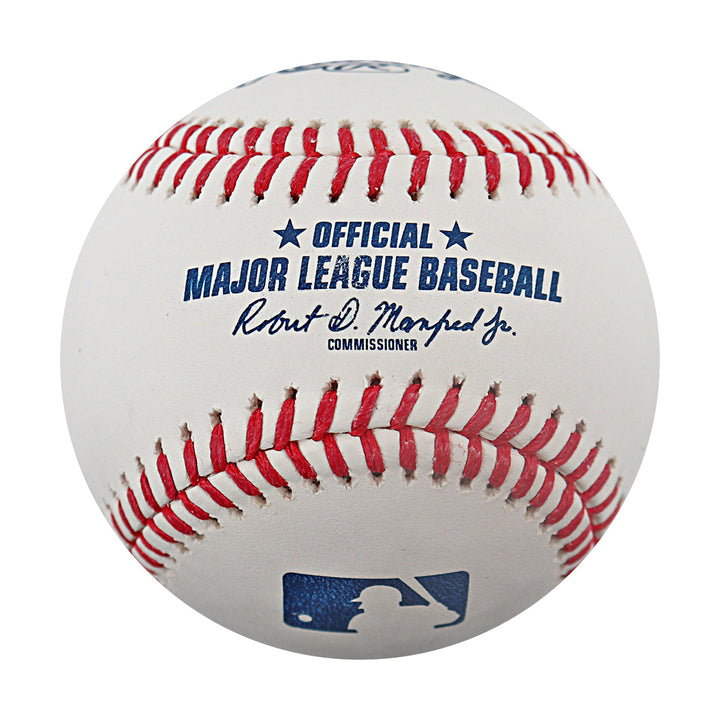 Andre Dawson Chicago Cubs Autographed Inscribed The Hawk OMLB Baseball Beckett