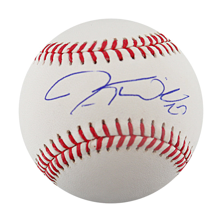 Jesse Winker New York Mets Autographed OMLB Baseball MCS Holo