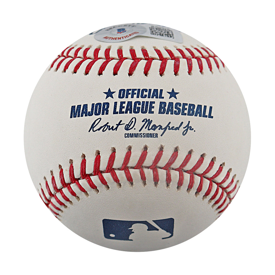 Oneil Cruz Pittsburgh Pirates Autographed Inscribed MLB Debut 10-2-21 OMLB Baseball Beckett