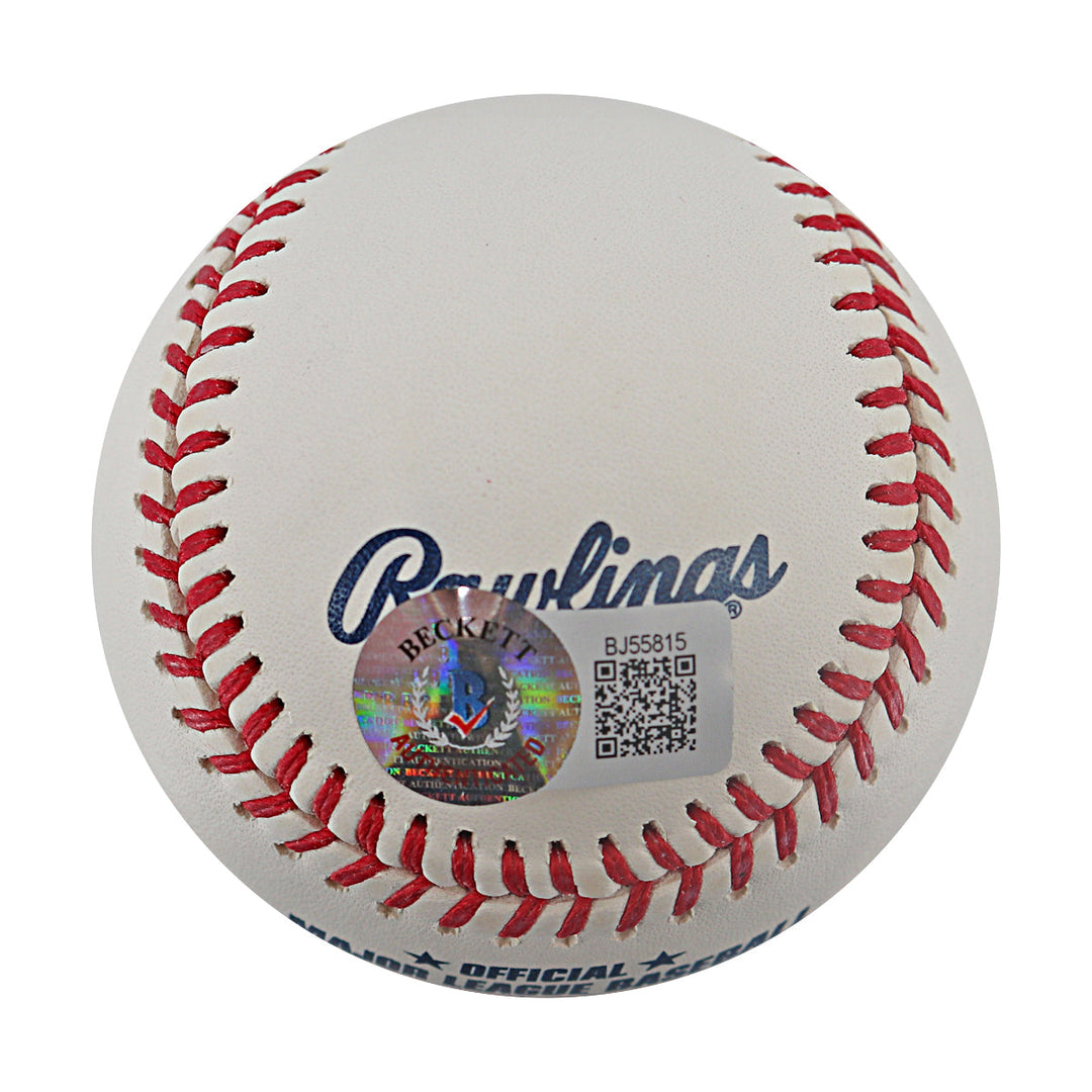 Oneil Cruz Pittsburgh Pirates Autographed Inscribed MLB Debut 10-2-21 OMLB Baseball Beckett