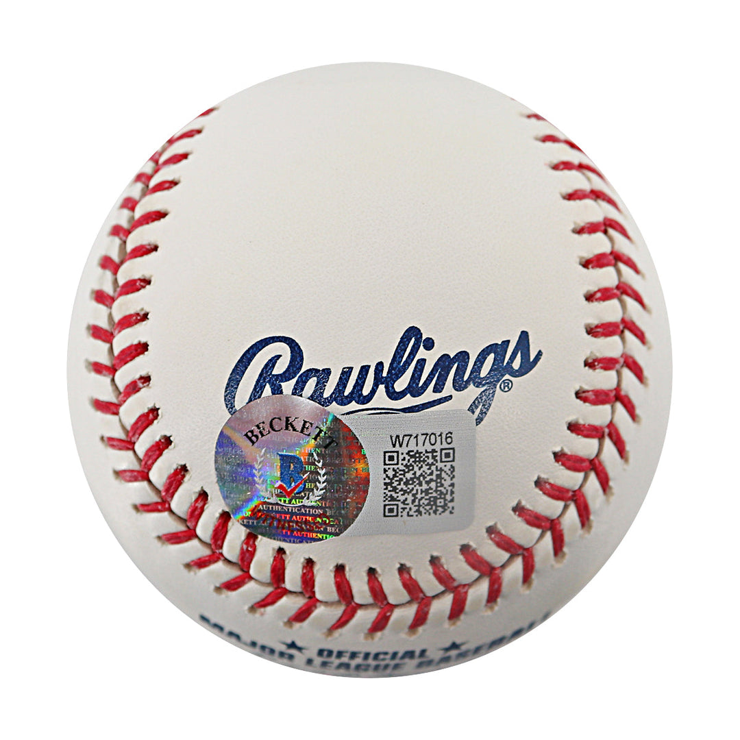 Bo Jackson Kansas City Royals Autographed OMLB Baseball Beckett
