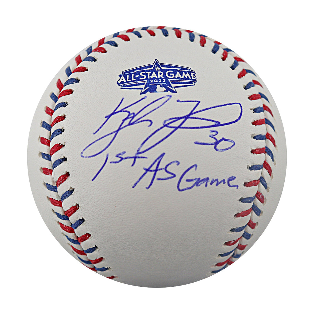 Kyle Tucker Houston Astros Autographed Inscribed 1st AS Game 2022 All Star Game Logo Baseball Beckett