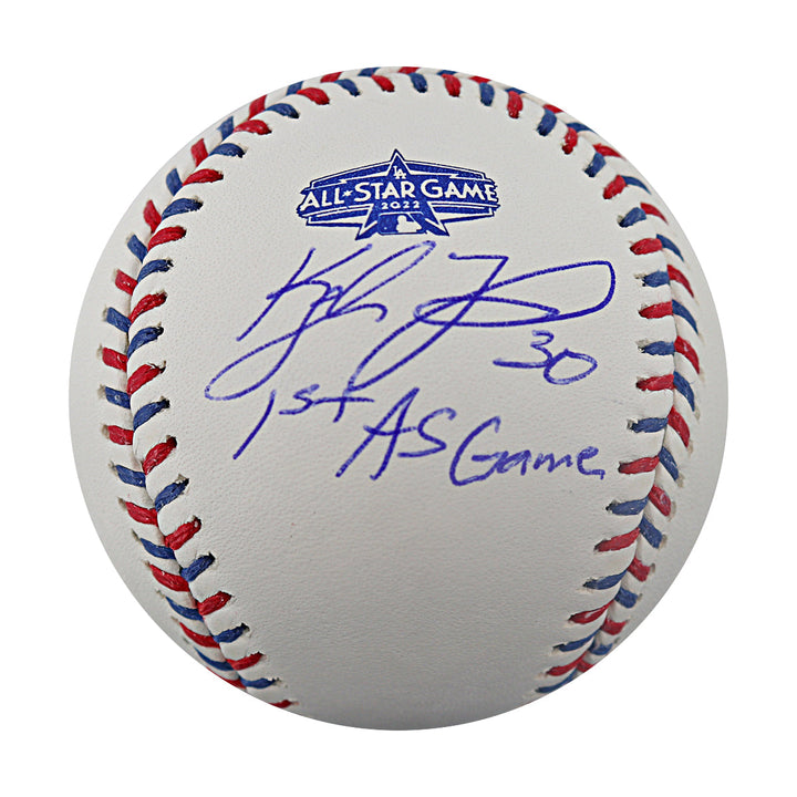 Kyle Tucker Houston Astros Autographed Inscribed 1st AS Game 2022 All Star Game Logo Baseball Beckett