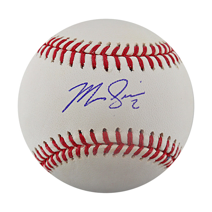Marcus Semien Texas Rangers Autographed OMLB Baseball Beckett
