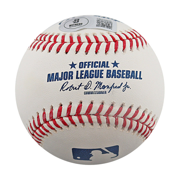 Edgar Martinez Seattle Mariners Autographed Inscribed HOF 19 OMLB Baseball Beckett