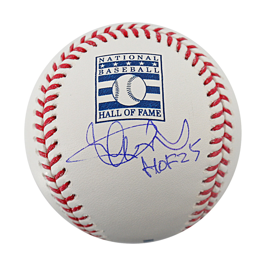 Ichiro Suzuki Seattle Mariners Autographed Inscribed HOF 25 HOF Logo Baseball IS Holo/Beckett