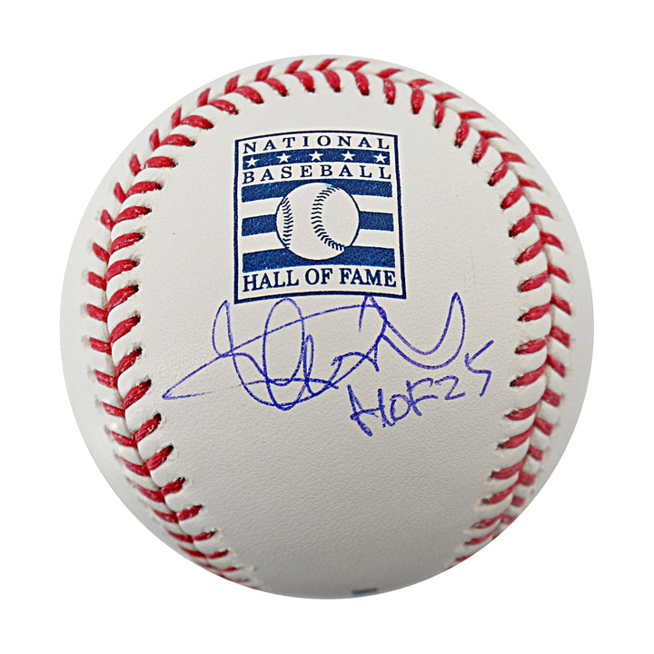 Ichiro Suzuki Seattle Mariners Autographed Inscribed HOF 25 HOF Logo Baseball IS Holo/Beckett