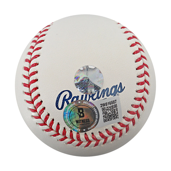 Ichiro Suzuki Seattle Mariners Autographed Inscribed HOF 25 HOF Logo Baseball IS Holo/Beckett