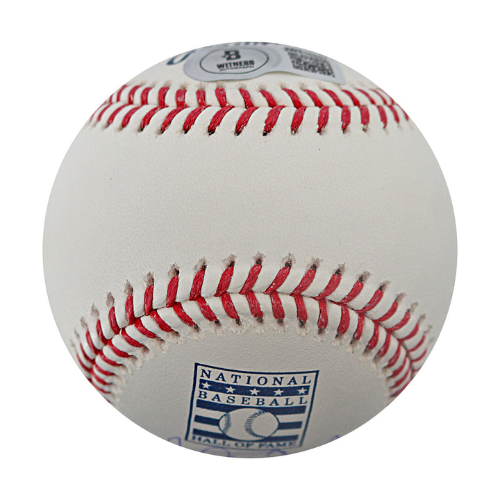 Ichiro Suzuki Seattle Mariners Autographed Inscribed HOF 25 HOF Logo Baseball IS Holo/Beckett