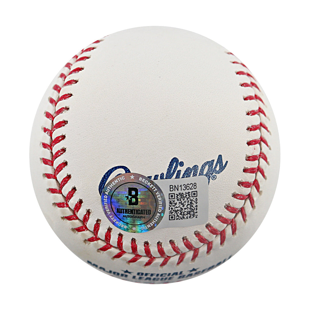 Juan Soto New York Mets Autographed OMLB Baseball Beckett