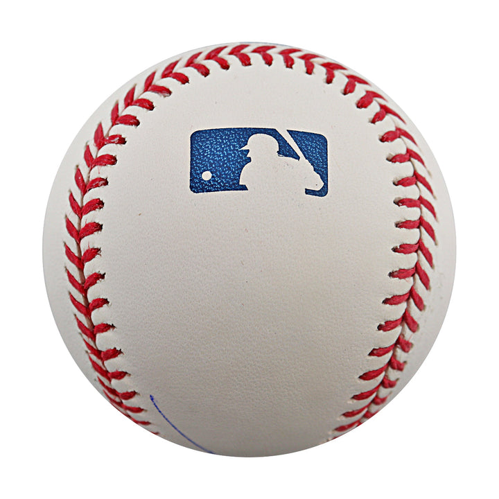 Ronald Acuna Jr Atlanta Braves Autographed Inscribed 2018 NL ROY OMLB Baseball Beckett